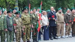 Акция, посвящённая Дню пограничных войск, прошла в Губкине