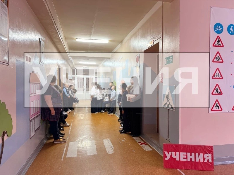 Очередные учения по гражданской обороне прошли в Троицкой школе губкинской территории