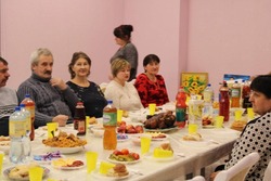 Программа «Святочные встречи друзей» прошла в Доме культуры села Коньшино губкинской территории 