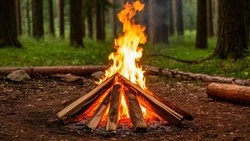 Спасатели напомнили губкинцам правила пожарной безопасности во время отдыха на природе