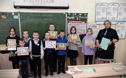 Школьники села Уколово губкинской территории приняли участие в игре «Знаток безопасности»