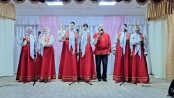 Концерт «Фейерверк творчества» прошёл в Доме культуры села Сапрыкино губкинской территории 
