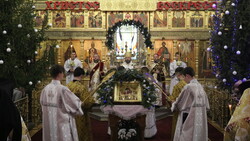 Епископ Губкинский и Грайворонский поздравил губкинцев с Рождеством Христовым