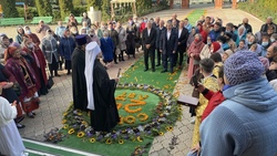 Православные губкинцы отпраздновали 25-летие освящения Спасо-Преображенского собора
