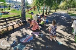 Культработники села Архангельское провели час патриотизма «Бело-сине-красный день»