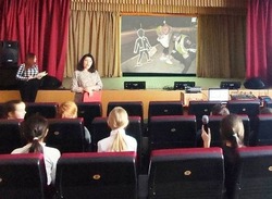 Программа «Стань заметным на дороге» прошла в ЦКР села Аверино губкинской территории 