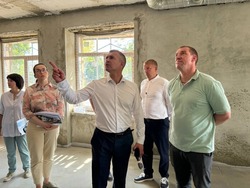 Михаил Лобазнов проконтролировал ход строительных работ на трёх объектах городской инфраструктуры