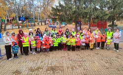Воспитанники губкинских детских садов торжественно закрыли велосезон