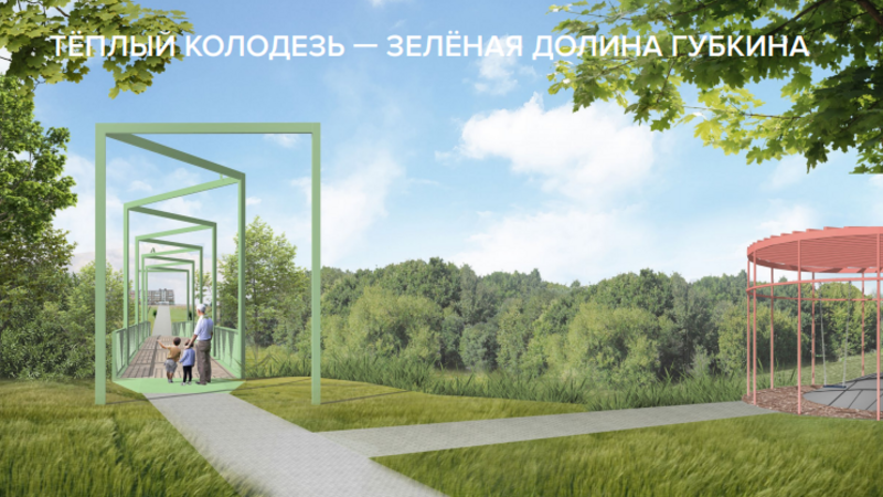 Губкин теплый колодезь карта