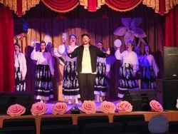 Боброводворские артисты побывали с концертом в Присынках