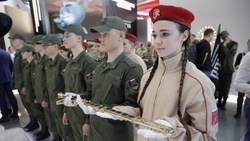 Воспитанники белгородского центра «Воин» и движения «Юнармия» приняли присягу 