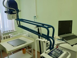Новый передвижной аппарат для рентгенографии появился в Губкинской детской больнице