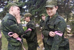 Участники военно-исторических сборов «Армата» посетили занятие по тактической медицине 