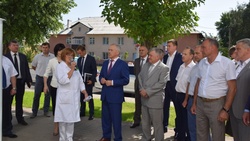Губернатор Белгородской области посетил Центр семейной медицины в Губкине