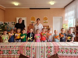 Маленькие жители села Скородное посетили мастер-класс «Конь – друг казака»