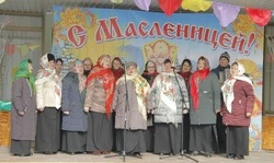 Программа «Пахнет солнцем и блинами – нынче Масленица с нами» прошла в посёлке Троицкий 