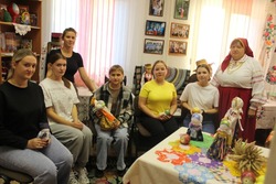 Программа «Осенние куклы славян» прошла в ЦКР села Чуево губкинской территории