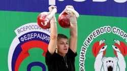 Губкинец одержал победу на Кубке России по гиревому спорту