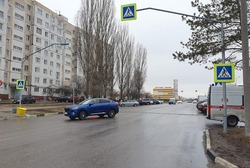 Водитель автомобиля Haval F7x совершил наезд на пешехода на улице Космонавтов в Губкине 