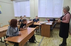 Школьники села Сапрыкино губкинской территории узнали об опасности употребления алкоголя 