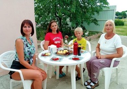 Жительница села Истобное губкинской территории Ольга Жилякова отметила 70-летний юбилей 