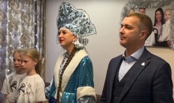 Михаил Лобазнов исполнил мечту юного губкинца в рамках акции «Ёлка желаний» 