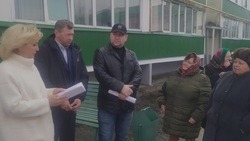 Губкинские депутаты проконтролировали работы по реализации инициативных проектов жителей 