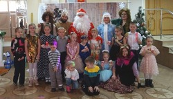Никаноровские культработники губкинской территории провели новогоднюю программу для детей 