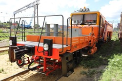 Новая ВПРС машина повысит качество и скорость ремонта железнодорожных путей Лебединского ГОКа