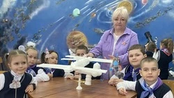 Троицкие орлята посетили информационный час «Этот загадочный космос»