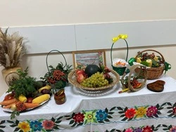 Выставка сельскохозяйственной продукции прошла в ЦКР села Сергиевка губкинской территории 