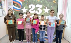 Мастер-класс по изготовлению подарочной открытки прошёл в Досуговом центре села Архангельское 