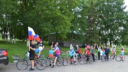 Коньшинские культработники губкинской территории провели велопробег «Вперёд, Россия!»
