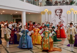 Ежегодный Пушкинский бал-маскарад прошёл в Губкине 