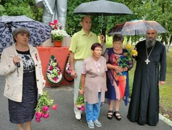 Акция в День памяти и скорби прошла в селе Осколец губкинской территории 