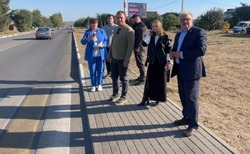 Реализация нацпроекта «Безопасные качественные дороги» продолжилась в Губкинском горокруге