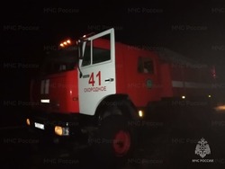  Губкинские спасатели ликвидировали пожар в Скородном