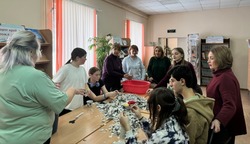 Мастер-класс по созданию бумаги прошёл в ЦКР села Сергиевка губкинской территории 