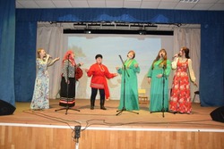 Отчётный концерт «С песней по жизни» прошёл в ЦКР села Сергиевка губкинской территории