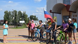 Велопробег «Гордимся Родиной и флагом» прошёл в Скородном