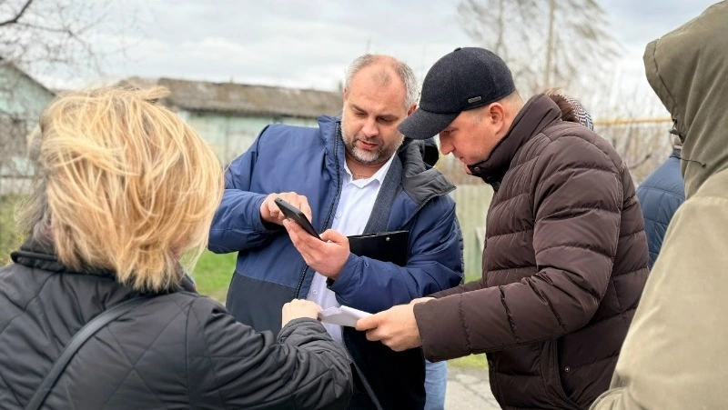 Глава администрации Губкинского округа Василий Голиков совершил плановый объезд территории