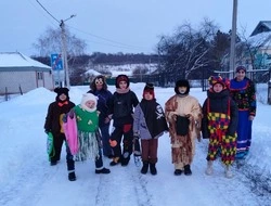 Жители села Архангельское губкинской территории оживали старинный народный обычай