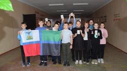 Акция «Четыре цвета Белгородского единства» прошла в селе Сергиевка Губкинского горокруга