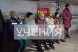 Очередная командно-штабная тренировка прошла в Губкине 