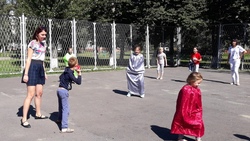 Жители Троицкого посвятили Дню физкультурника спортивную эстафету