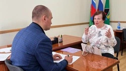 Глава администрации Губкинского городского округа Василий Голиков провёл очередной приём граждан