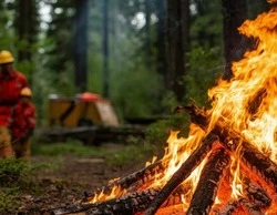 Губкинские спасатели напомнили губкинцам о противопожарной безопасности при отдыхе на природе