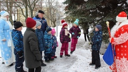 Зимние забавы организовали для детей в губкинском селе Истобном