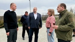 Василий Голиков провёл объезд территории округа вместе с заместителями