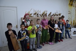 Юные жители села Сергиевка губкинской территории стали участниками беседы «А ну-ка, казаки!»